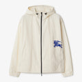 Burberry Men's Spring and Autumn Solid Color Logo Printed Hooded Zipper Long Sleeve Jacket #72149