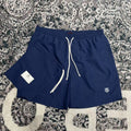 Brunello Cucinelli Men's Summer Solid Color Polyester Casual Drawstring Shorts #77362
