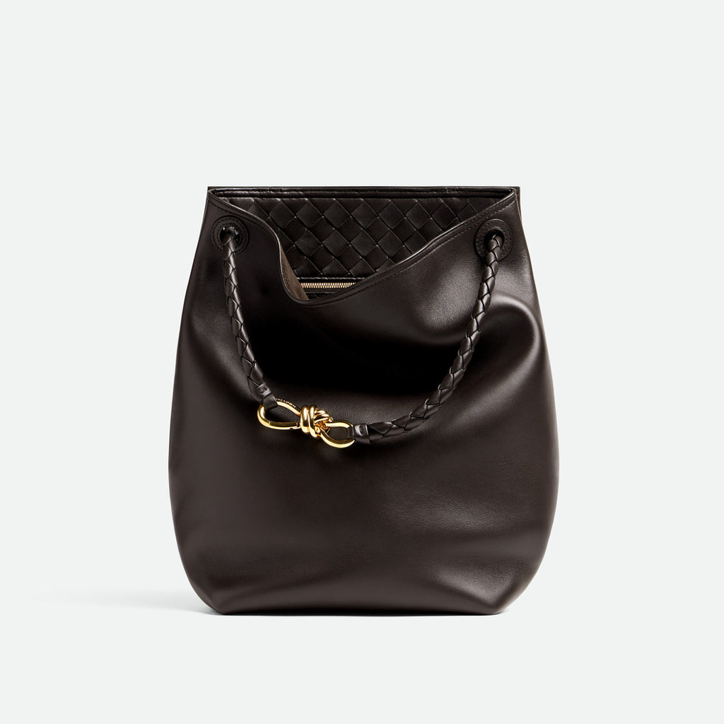 Bottega Veneta Andiamo Women's Fashion Classic Solid Color Leather Bucket Bag Crossbody Tote  Bag  Bags 844169V4O922250 #79186