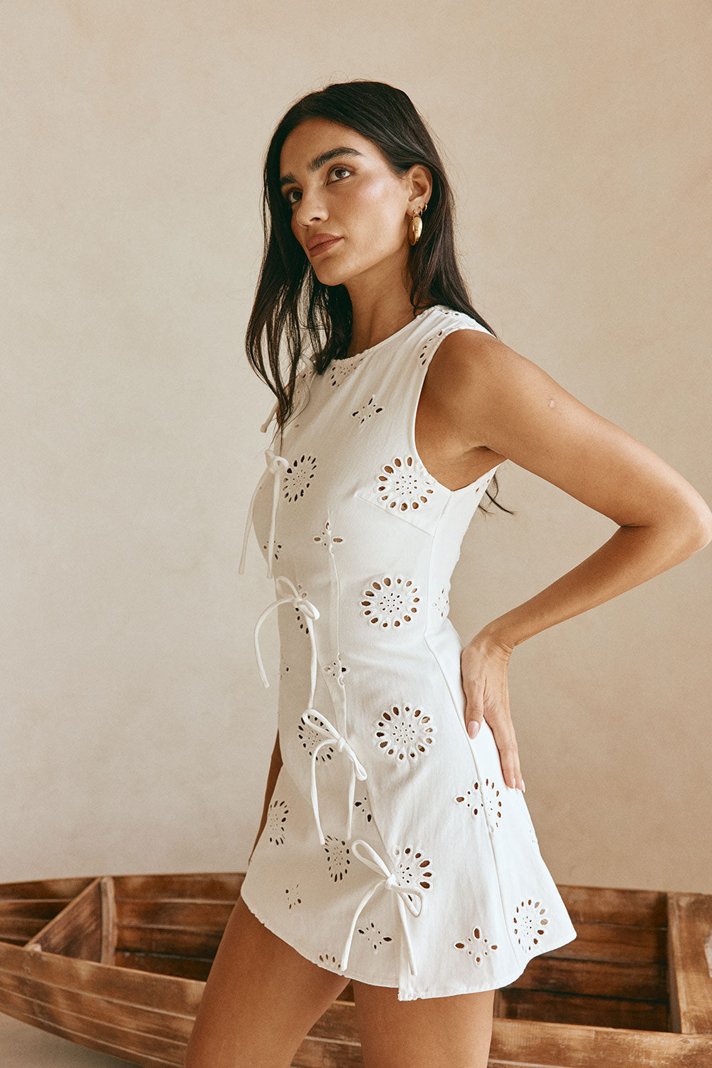 Kapri Dress - Broderie