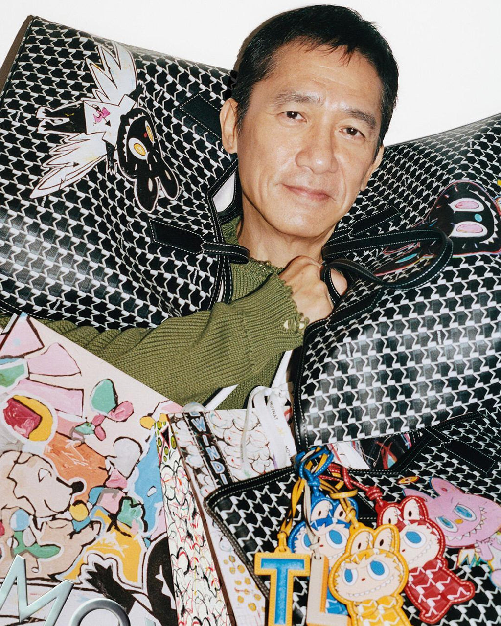 MOYNAT PARIS x Labubu Shopping Bag #336077