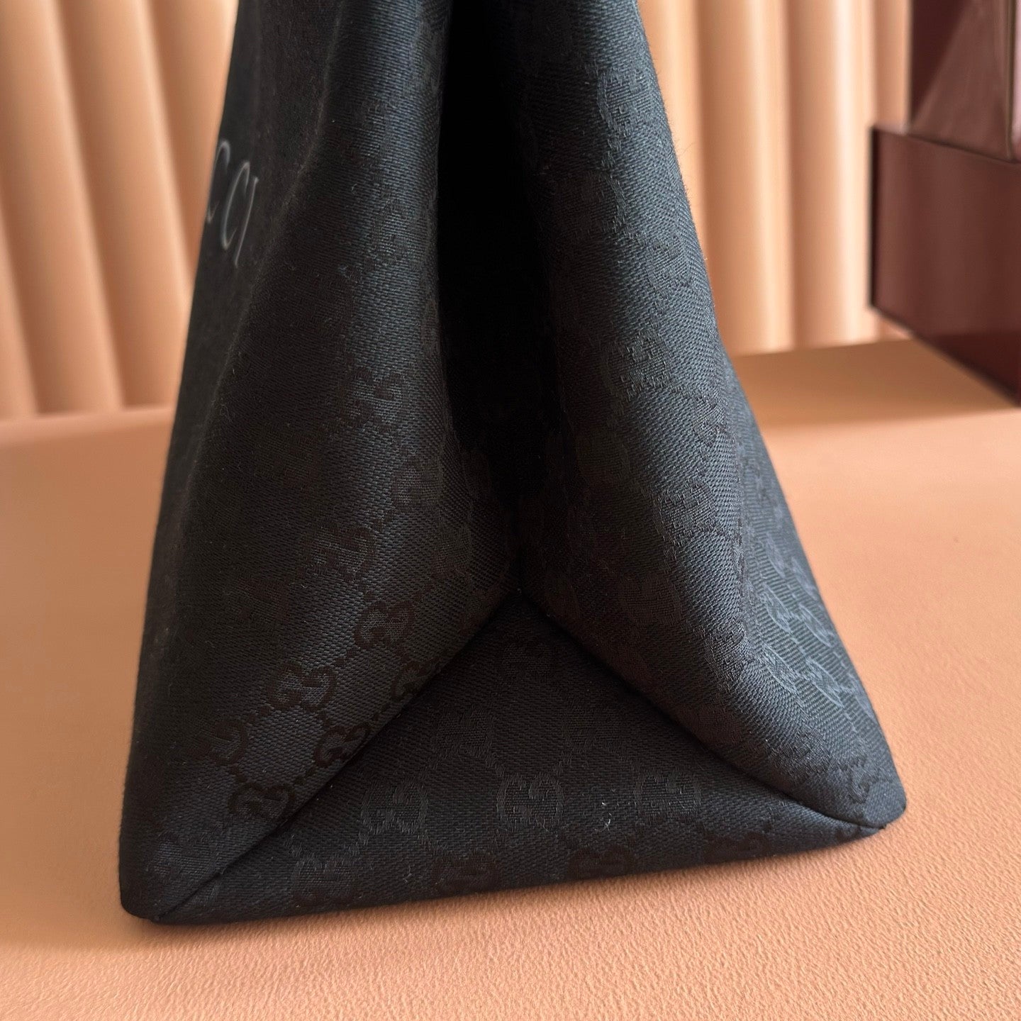 Gucci NY Limited Edition Large Tote Bag Gucci Core Runway Show Black GG Canvas Bags A00B4RFAGNG1000 #197404