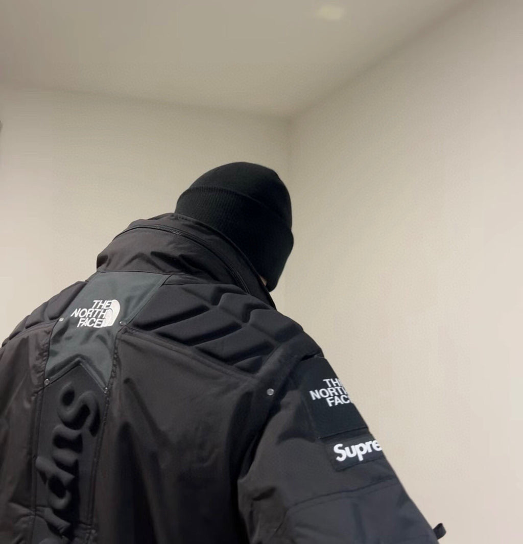 Supreme FW22 Week 7 x The North Face Embossed Print Hooded Jacket Cycling Jersey #96671