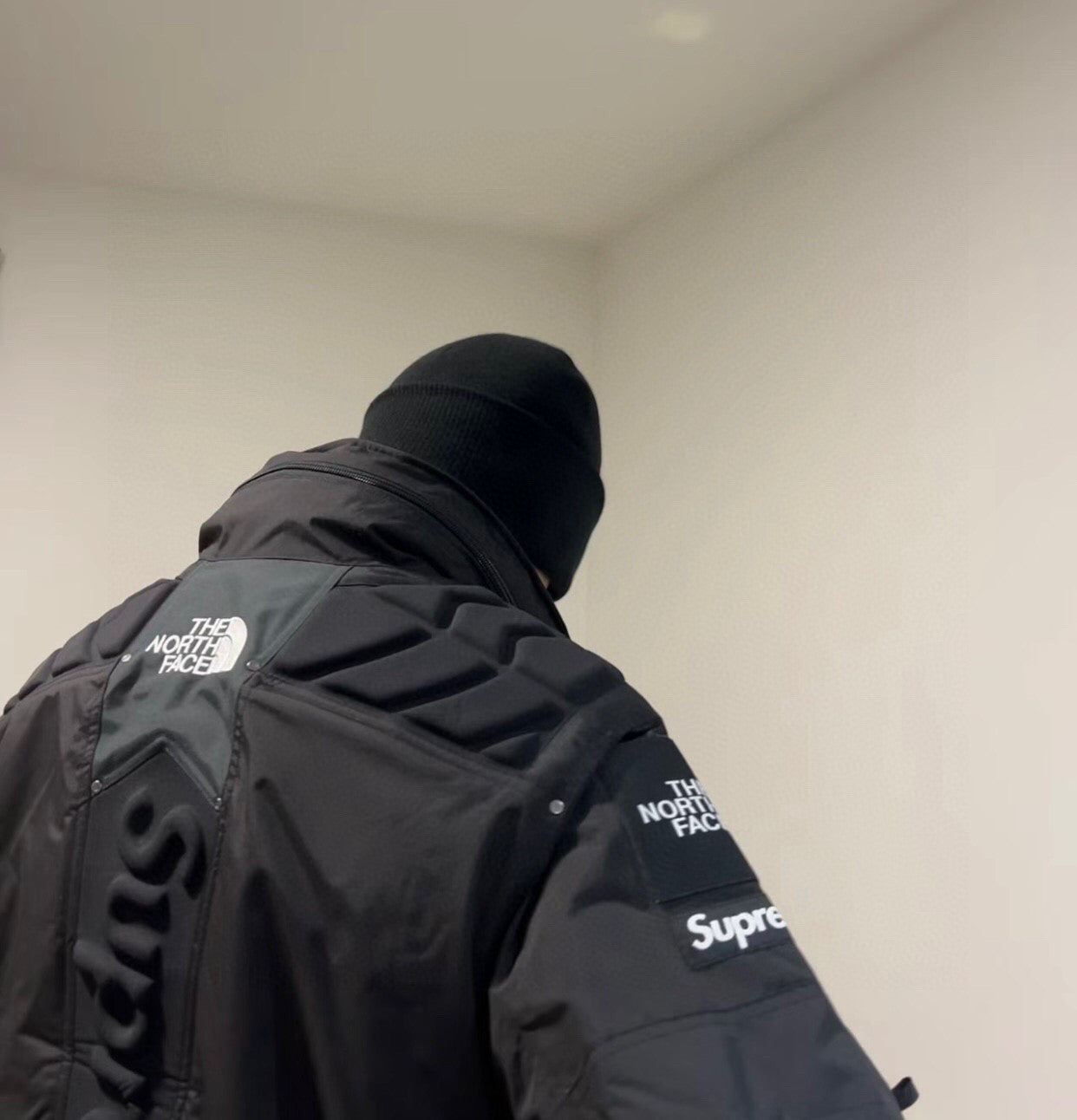 Supreme FW22 Week 7 x The North Face Embossed Print Hooded Jacket Cycling Jersey #96671