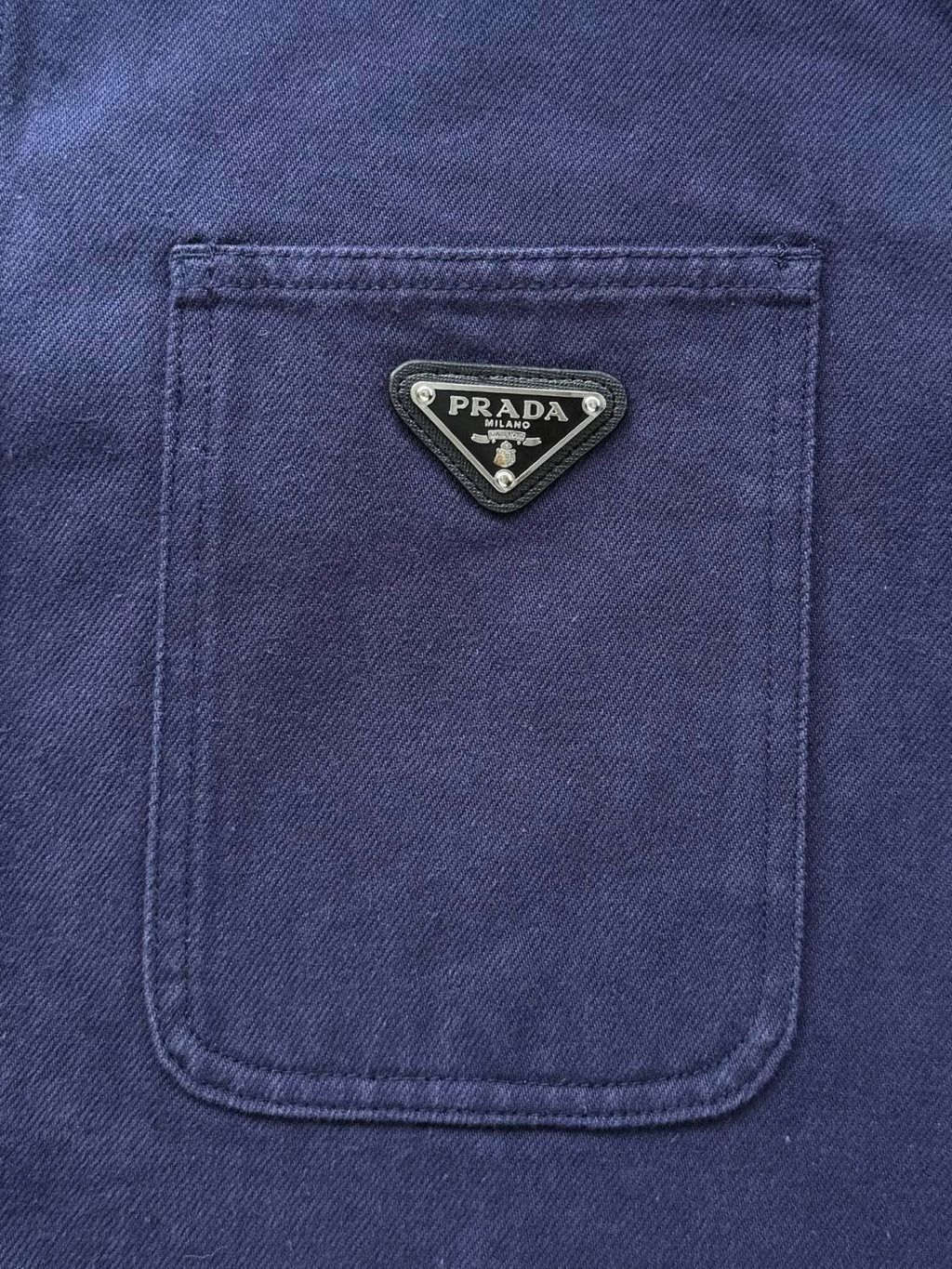 Prada Denim Hooded Jacket #333637
