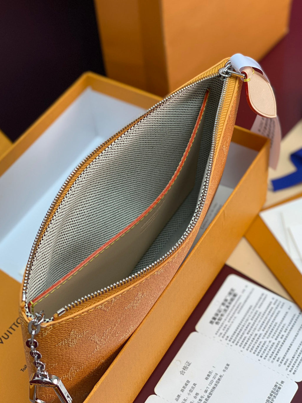 Louis Vuitton Key Pouch M27109 #334358