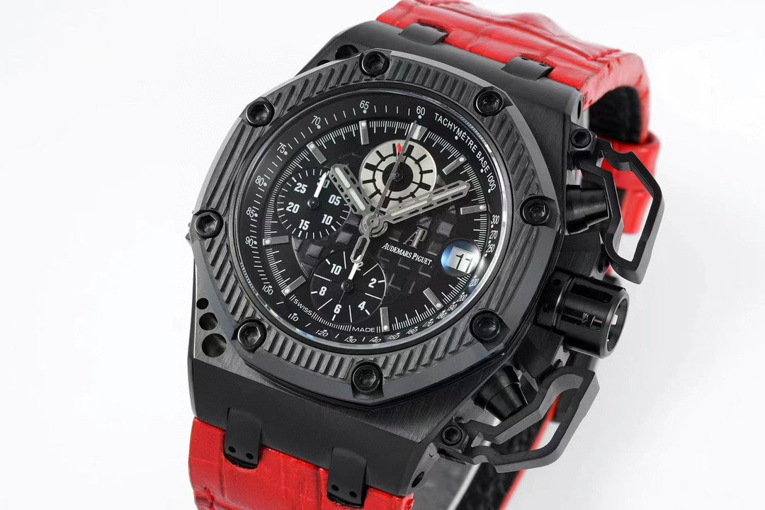 Audemars Piguet Men's Skeleton Bezel Mechanical Watch #96924