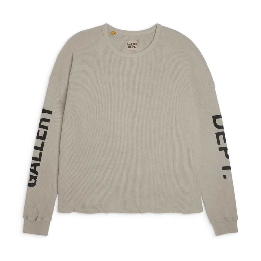 Gallery Dept Men's and Women's Spring and Autumn Letters Retro Washed Round Neck Cotton Pullover Long Sleeve Knit Sweater #99262