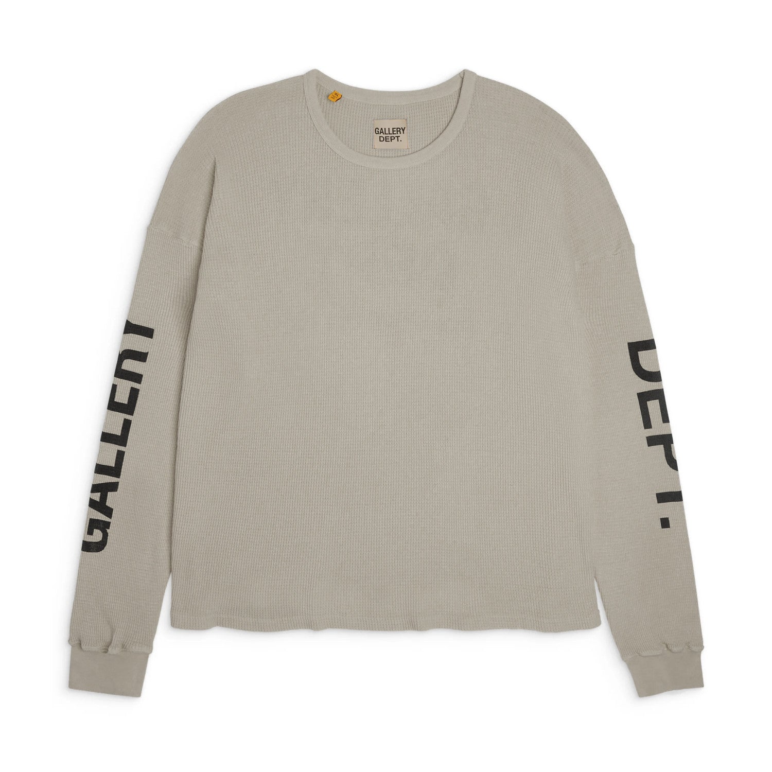 Gallery Dept Men's and Women's Spring and Autumn Letters Retro Washed Round Neck Cotton Pullover Long Sleeve Knit Sweater #99262