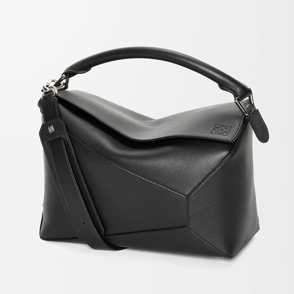 Loewe Women's Medium Grained Cowhide Puzzle Handbag Solid Color Patchwork Crossbody Bags Bag 0010896454 #76833
