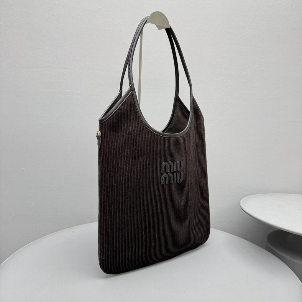 MiuMiu Powder Blue Ivy Suede Bag #382952