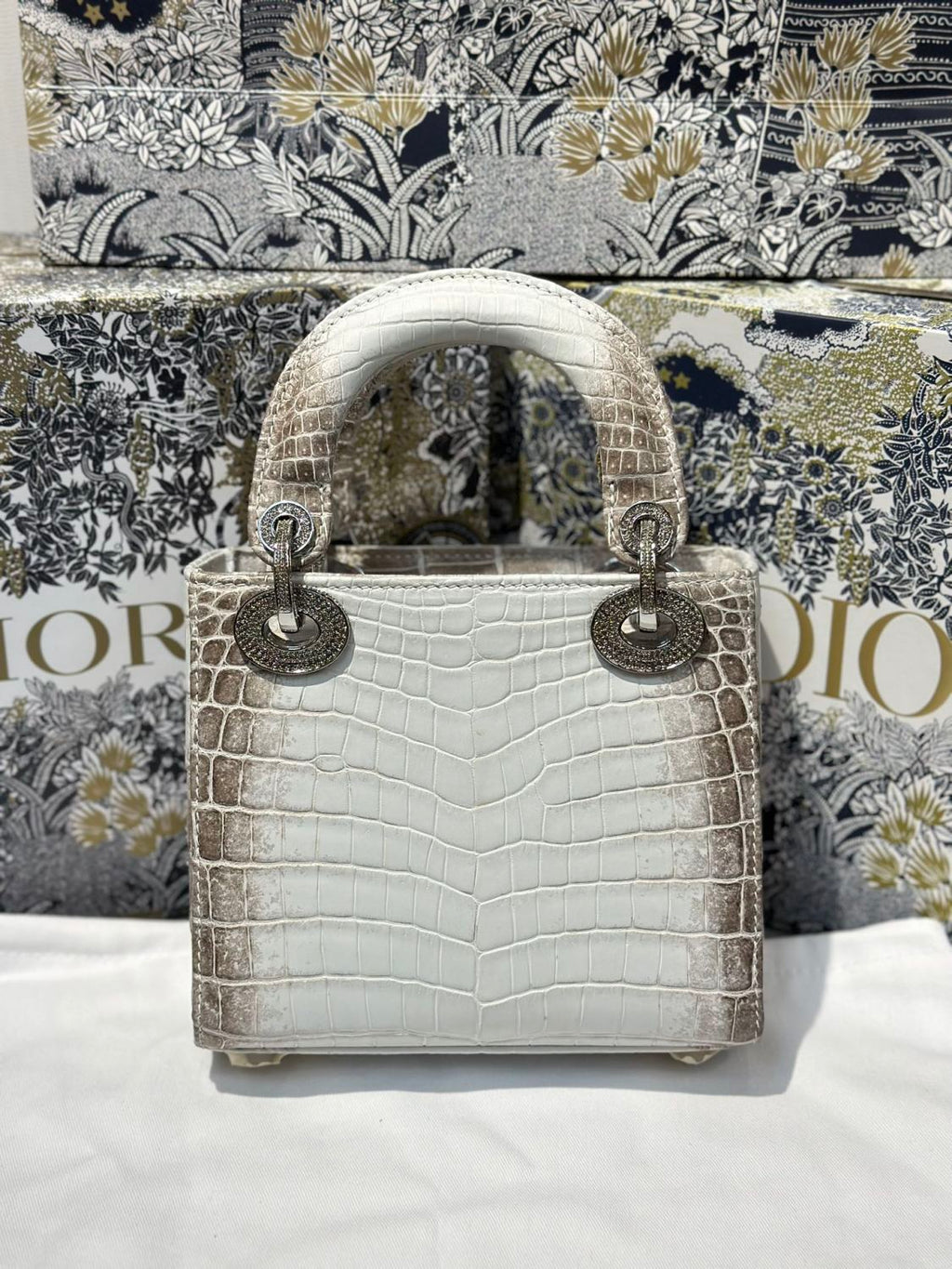 Dior Women's Fashion Classic Logo Badge Decorated Leather Chain Handbag Tote Shoulder Bag Bags #78757