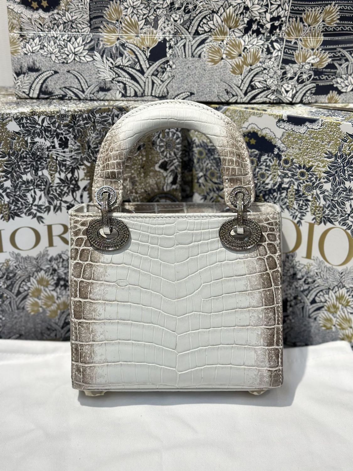 Dior Women's Fashion Classic Logo Badge Decorated Leather Chain Handbag Tote Shoulder Bag Bags #78757