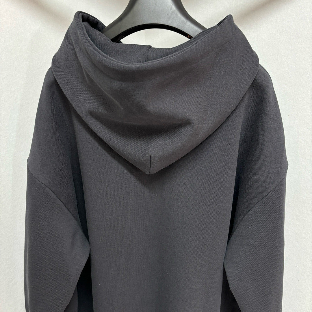 Balenciaga Men's Spring and Autumn Portrait Pattern Printed Solid Color Hooded Long Sleeve Sweatshirt #74957