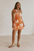 Sasha Dress - Sunset Botanica