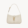 SAINT LAURENT LE 5 À 7 Women's Adjustable Shoulder Strap Solid Color Smooth Leather Shoulder Handbag Bag Bags #75551