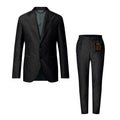 Louis Vuitton Men's Suit Jacket Long Pants Professional Dress Set #6468