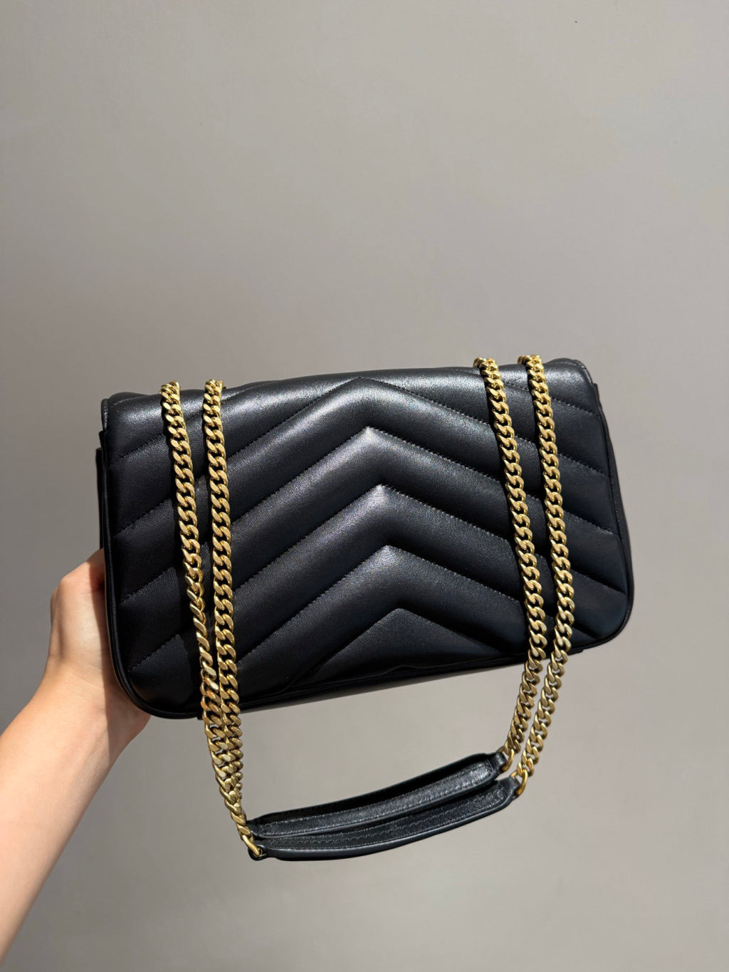 Saint Laurent LOULOU Mini Small Medium Sheepskin Handbag Shoulder Bag Crossbody Bag #332857
