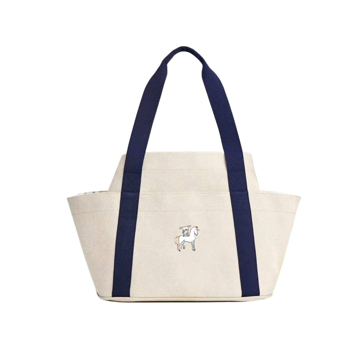 Hermes Unisex Fashion Casual Wool Linen Cotton Color Block Parenting Bag Shoulder Bag Tote Bag Bags #78794