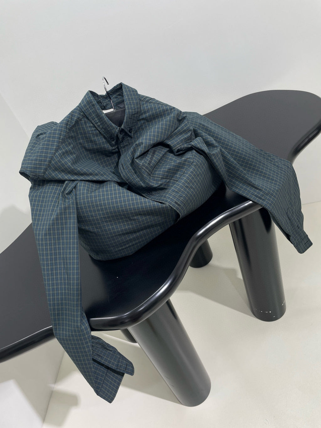 Balenciaga Men's Plaid Single Breasted Long Sleeve Shirt Style Shoulder Bag Bags #75872