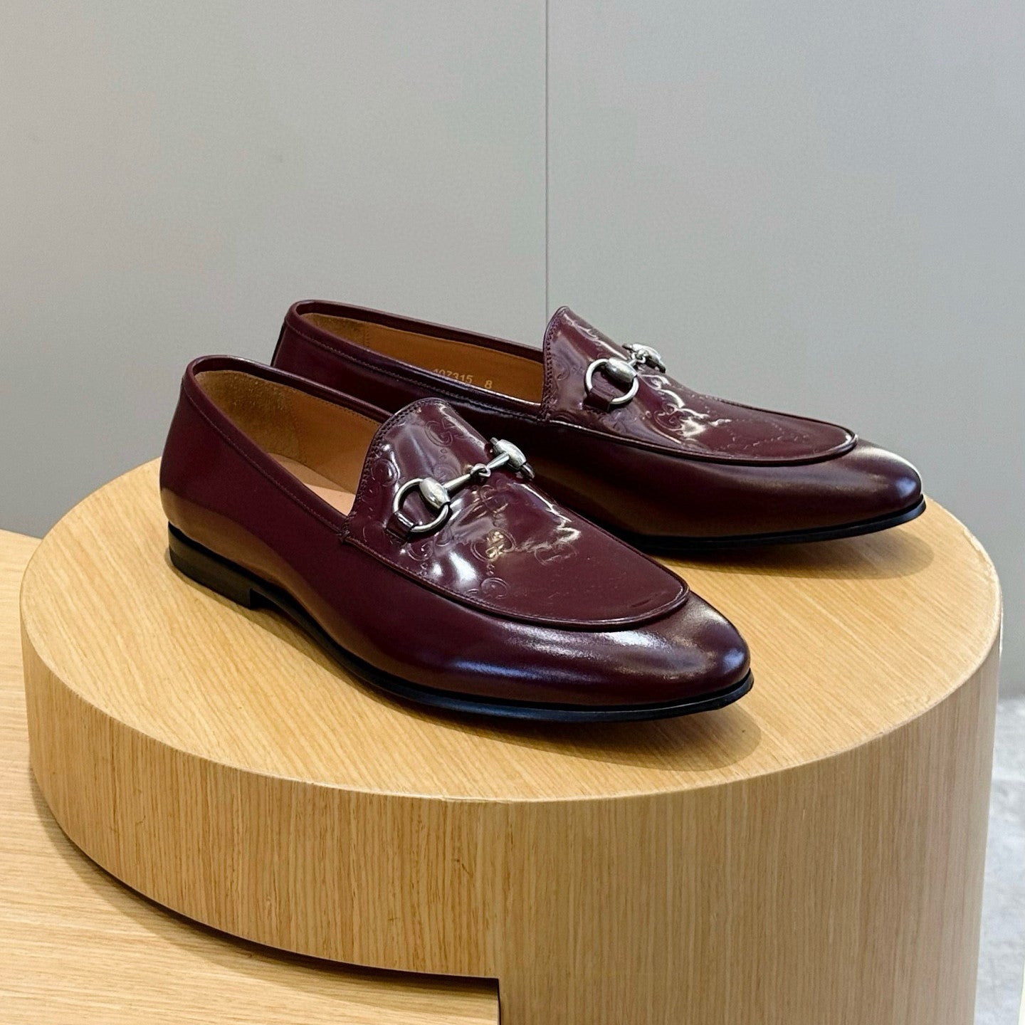 GUCCI Men's Spring/Fall Fashion Casual Round Toe Slip On Flat Low Top Horsebit Loafers Shoes #79272