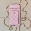 Chanel Women's Fashion Casual Leather Chain Logo Mobile Phone Bag Coin Purse Card Holder Bag Bags #78386