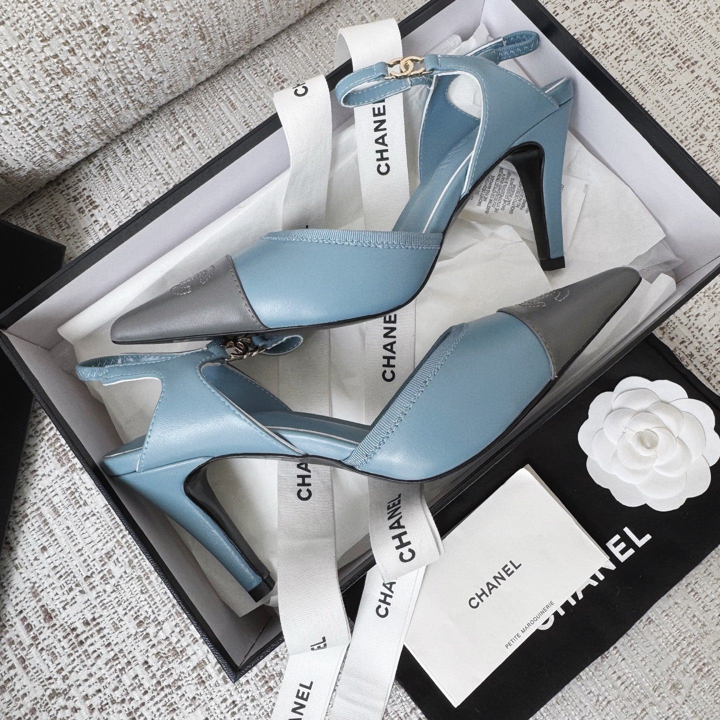 Chanel Spring and Summer High Heels Flat Shoes #378093