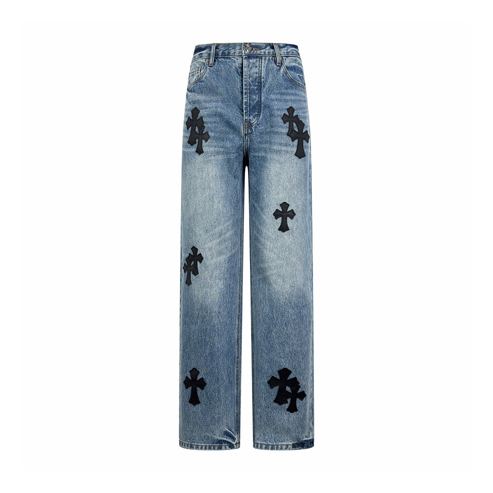 Chrome Hearts Cross Logo Jeans #336107