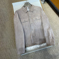 Brunello Cucinelli Men's Spring/Fall Fashion Casual Solid-Color Stand-Up Collar Single-Breasted Jacket #78845