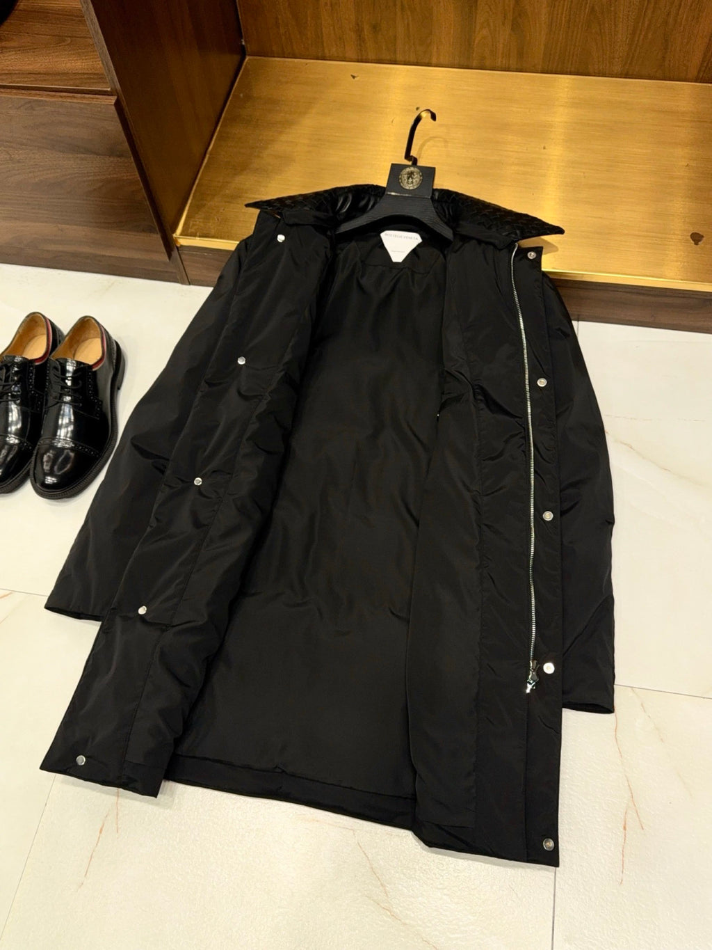 Bottega Veneta Tech Nylon Puffer Jacket #334476
