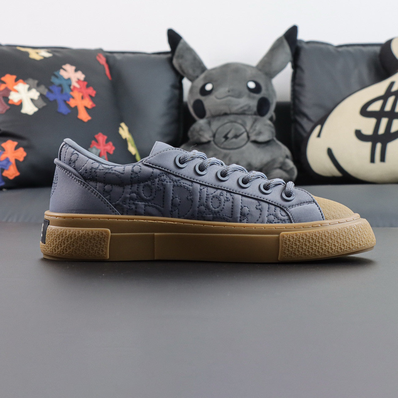 Dior STONE ISLAND x DIOR Men's And Women's Spring/summer Fashion Casual Round-toe Lace-up Low-top Sneakers Shoes #78179