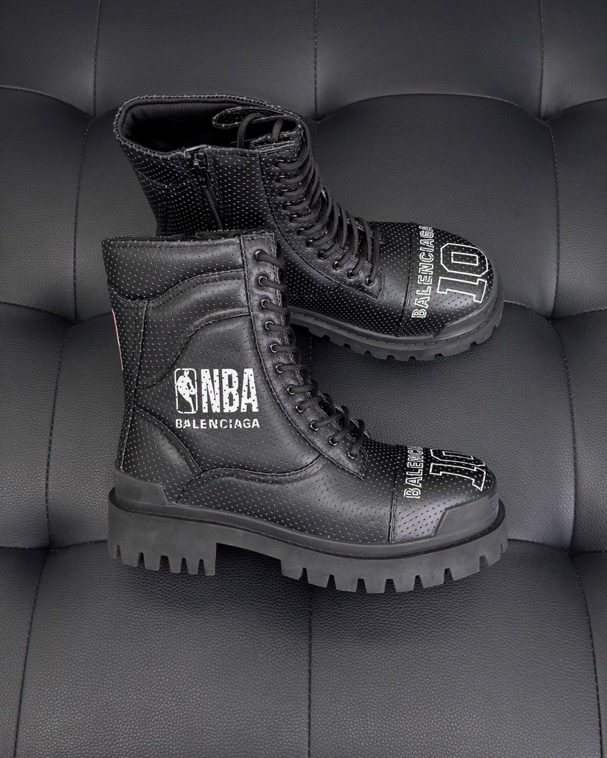 Balenciaga Nba Collaboration Combat Strike Boot #378532