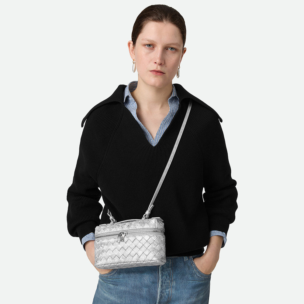 Bottega Veneta Women's Bang Bang in Gold Silver #335053