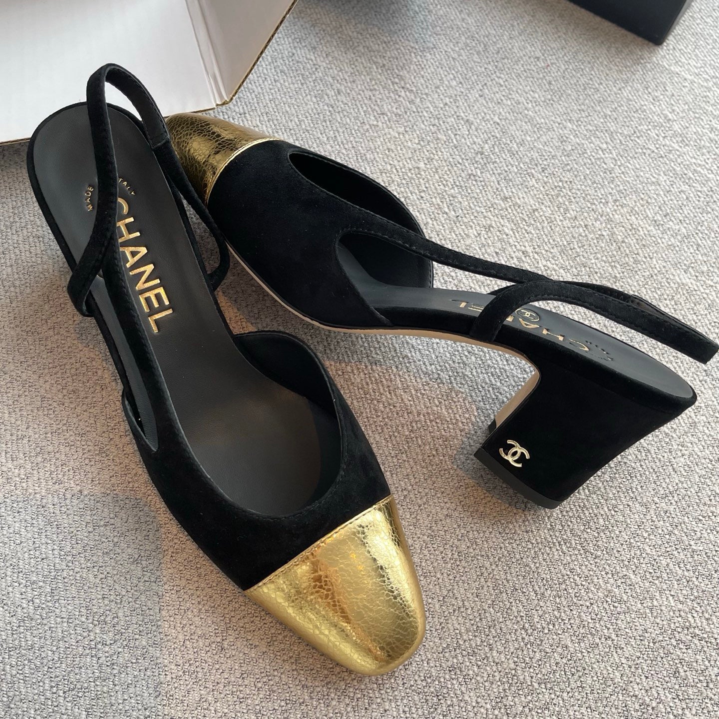 Chanel Bow Ballet Shoes #381461