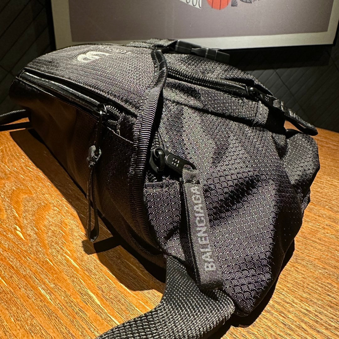 Balenciaga Men's And Women's Solid Color Adjustable Simple Flap Buckle Closure Nylon Shoulder Bag Waist Bags #75675
