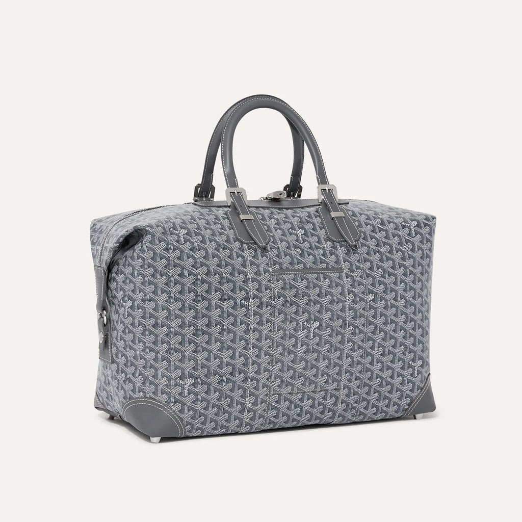GOYARD Bowling45 Men's And Women's Fashion Classic All-over Print Zipper Closure Canvas Leather Oversized Travel Bag Bags BOWLIN045TY33CL33P #78364