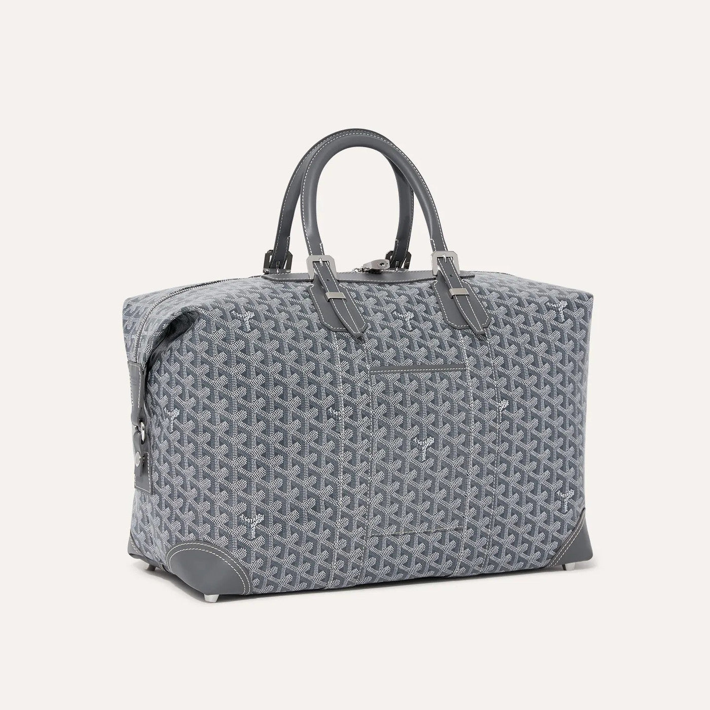 GOYARD Bowling45 Men's And Women's Fashion Classic All-over Print Zipper Closure Canvas Leather Oversized Travel Bag Bags BOWLIN045TY33CL33P #78364