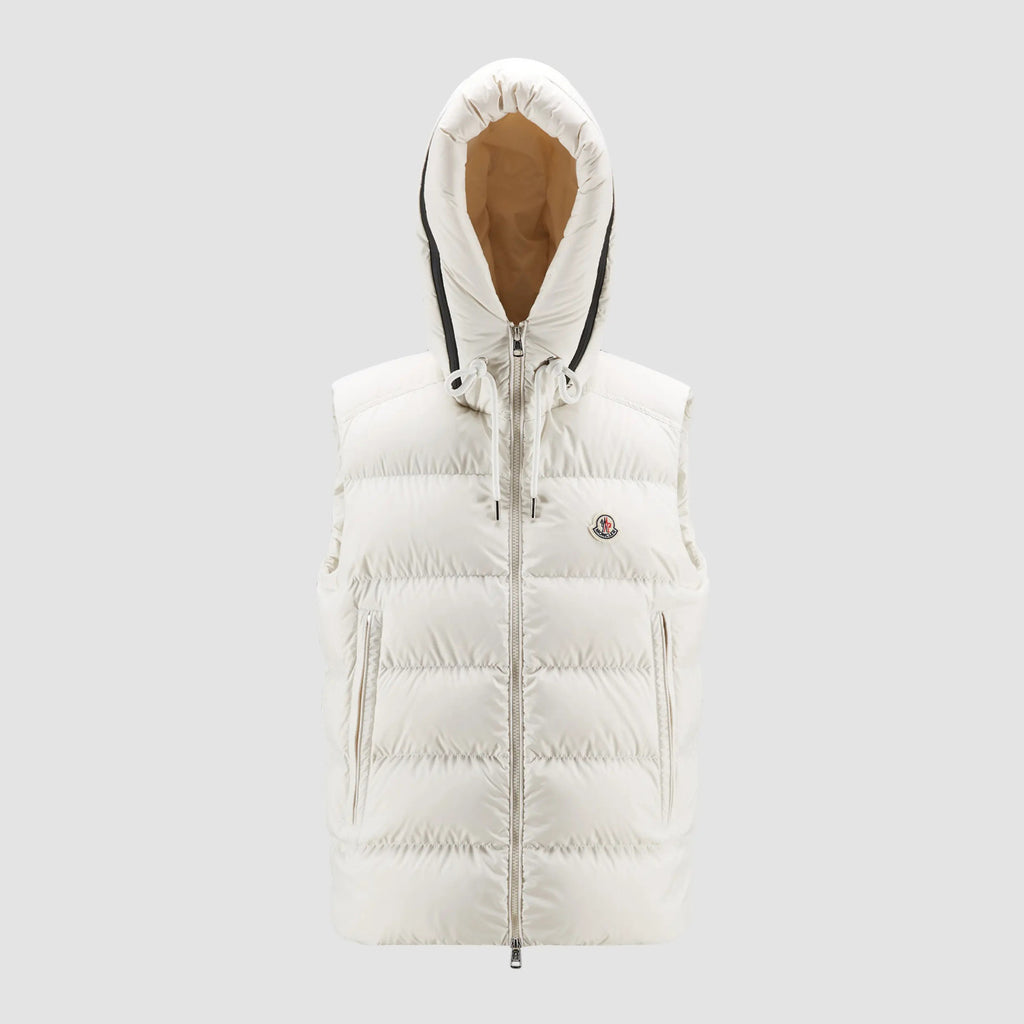 Moncler Cardamine Men'S Hooded Down Waistcoat Autumn And Winter Fashion Comfortable Simple Warm Logo Zip Jacket Vest #81158