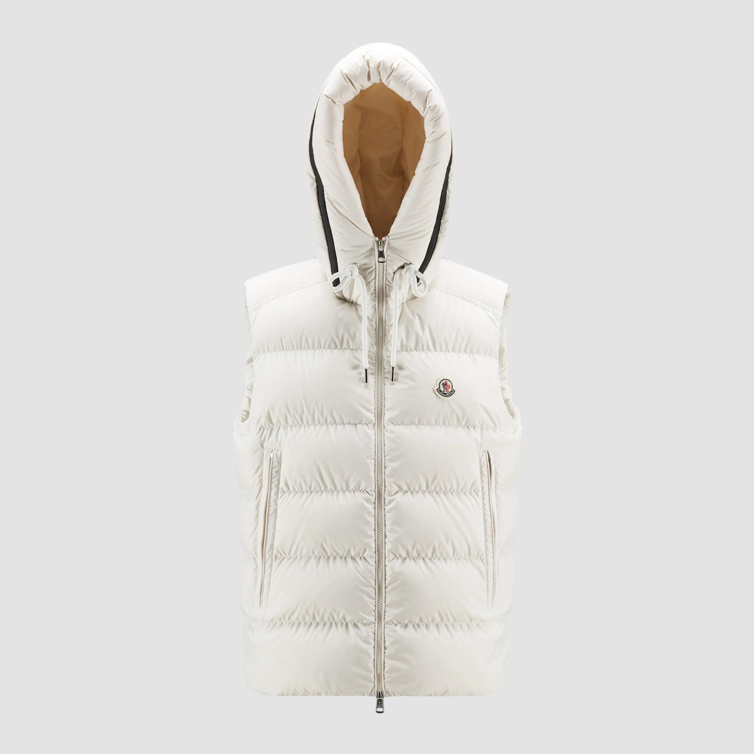 Moncler Cardamine Men'S Hooded Down Waistcoat Autumn And Winter Fashion Comfortable Simple Warm Logo Zip Jacket Vest #81158