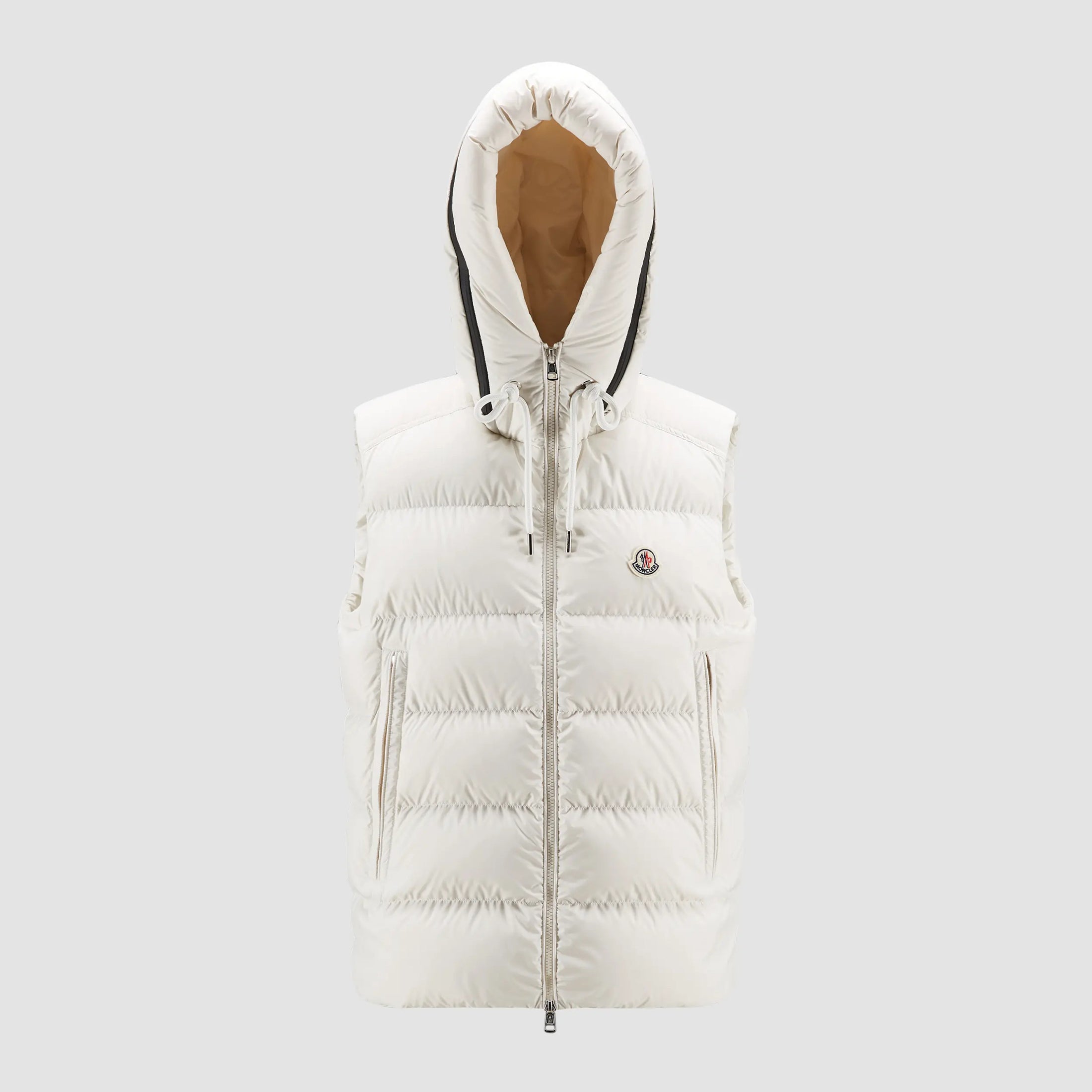 Moncler Cardamine Men'S Hooded Down Waistcoat Autumn And Winter Fashion Comfortable Simple Warm Logo Zip Jacket Vest #81158