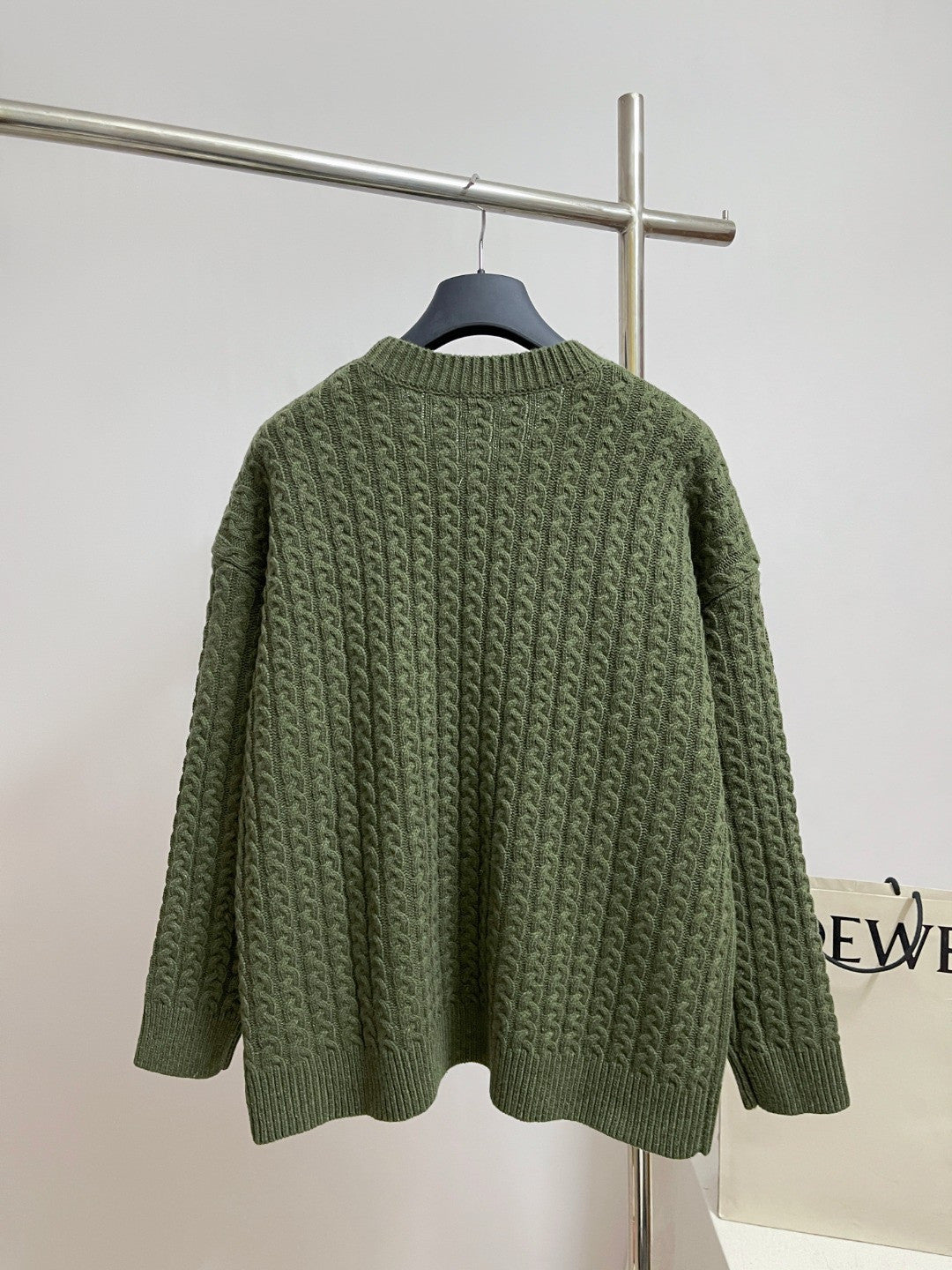 Loewe Knitted Wool Sweater #333908
