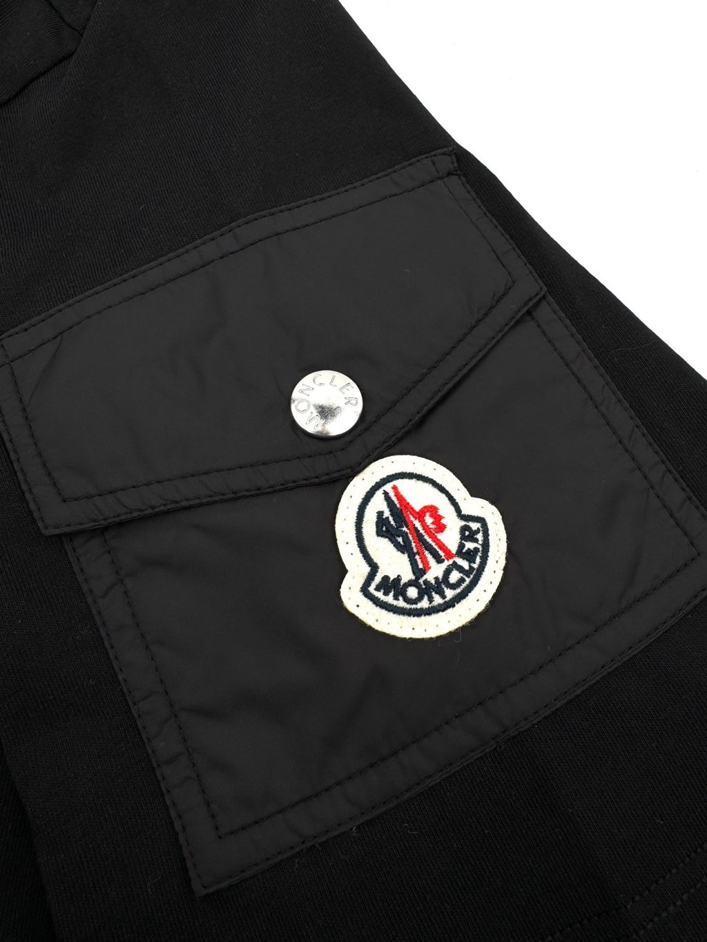 Moncler Men's Summer Solid Color Letter Logo Printed Round Neck Short Sleeve T-Shirt #74955
