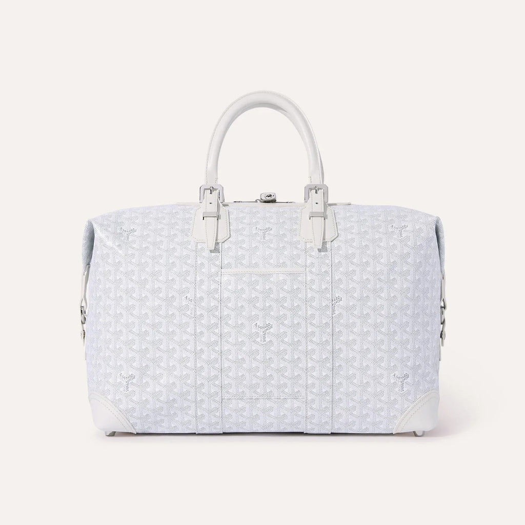 GOYARD Bowling45 Men's And Women's Fashion Classic All-over Print Zipper Closure Canvas Leather Oversized Travel Bag Bags BOWLIN045TY33CL33P #78364