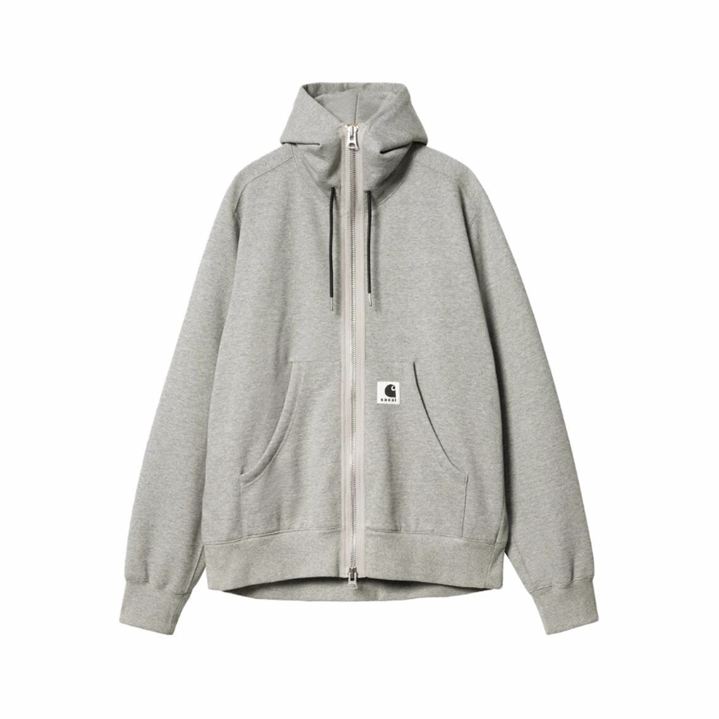 Sacai X CARHARTT Wip Hooded Long Sleeve Zipper Coat Jacket #21914