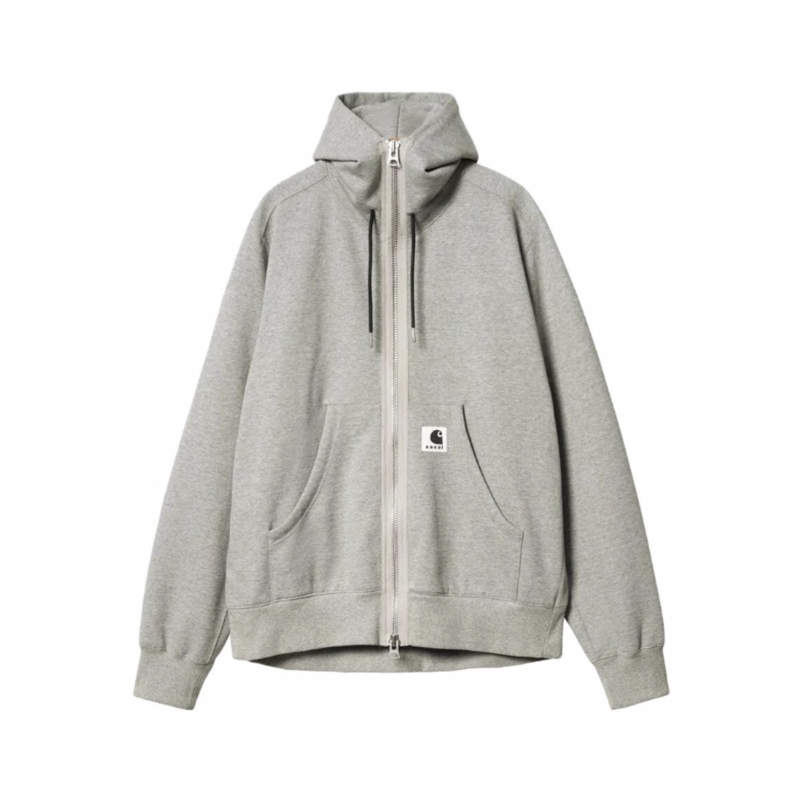 Sacai X CARHARTT Wip Hooded Long Sleeve Zipper Coat Jacket #21914