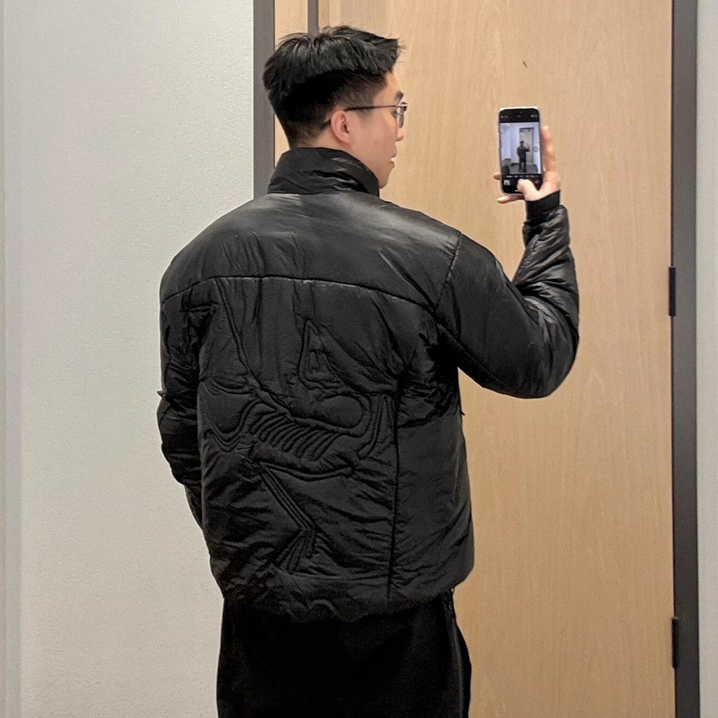 Arcteryx Men's And Women's Winter Fashion Casual High-neck Zipper Logo Minimalist Cotton Coat Cotton Jacket #79366