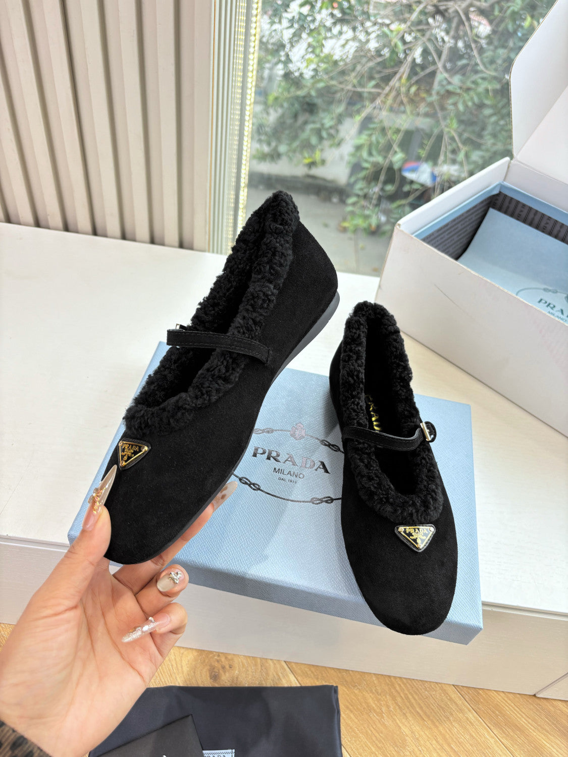 Prada Women's Mary Jane Loafers#334918