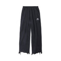 Balenciaga Men's Women's Four Seasons Solid Color Cotton UNITY Sports Iconic Cropped Sweatpants Loose Straight Raw Edge Casual Pant #71415