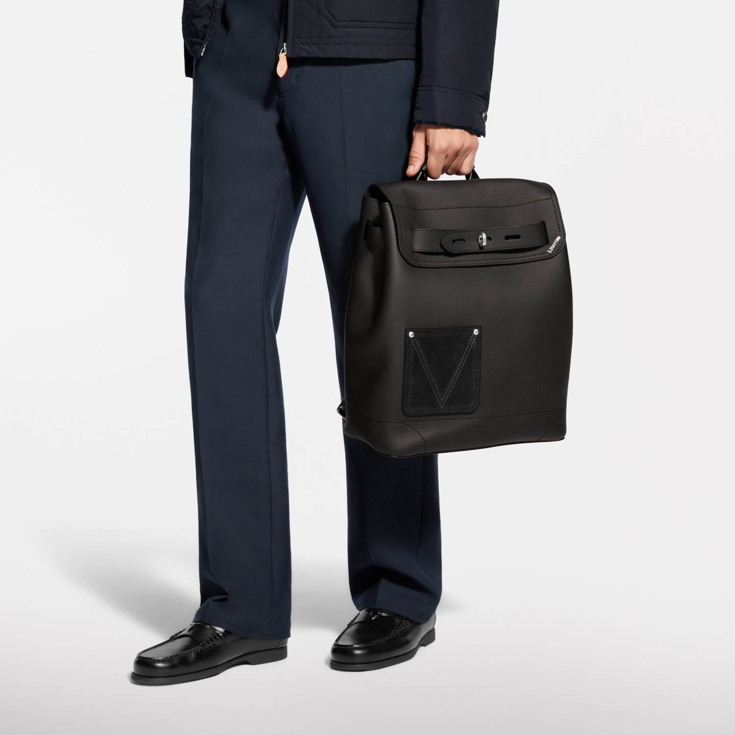 LOUIS VUITTON Steamer Backpack LV Touch Men Bags M27063 #376465