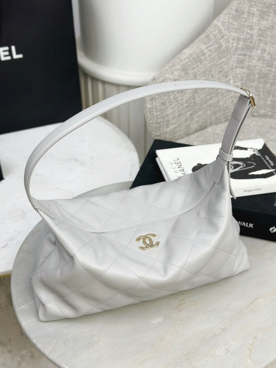 Chanel 26P Wanderer Underarm Bag Hobo Shopping Bag Soft Lambskin Multi-coloured Shoulder Bag Bags #84438A